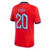 Engeland Phil Foden #20 Voetbalkleding Uitshirt WK 2022 Korte Mouwen